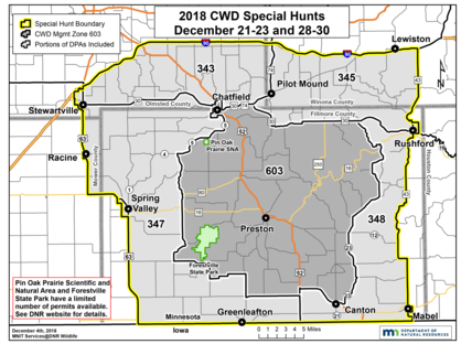 CWD special hunt map