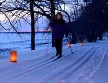 Candlelight ski