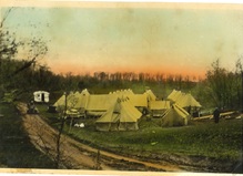 1930s tent camp