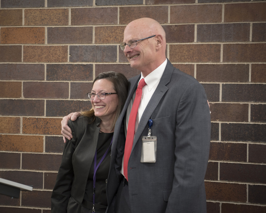 Tom Landwehr and Sarah Strommen