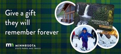 Minnesota state parks gift card banner