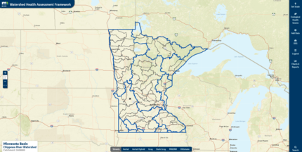 WHAF Map open to set location
