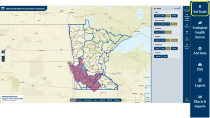 WHAF Map set watershed scales and boundaries