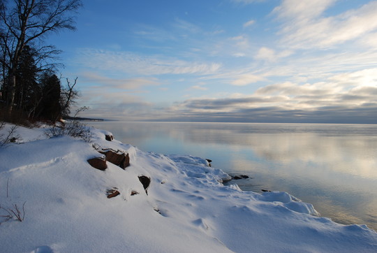 Lake Superior winter