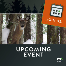 deer goal setting meetings, join us, upcoming meeting, calendar icon, deer in the woods