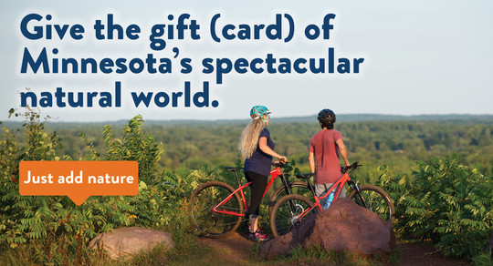 Give the gift(card) of Minnesota's spectacular natural world