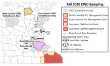 CWD 2020 sampling areas