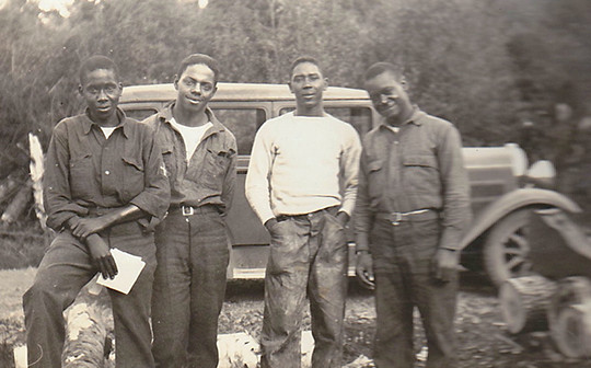 Old photo of black men