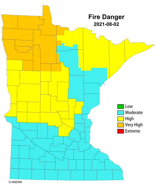 Fire Danger map