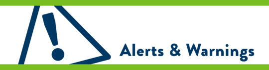 Alerts and Warnings Graphic