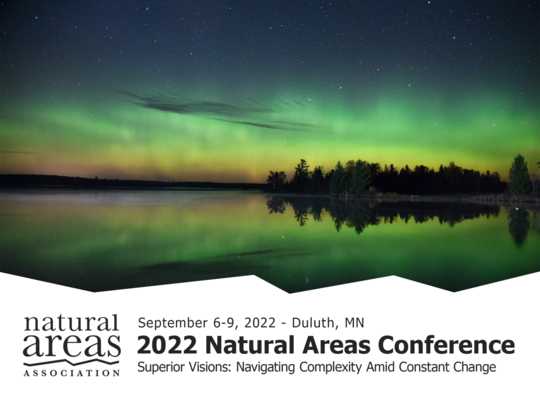 2022 Natural Areas Conference banner