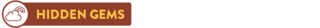 Hidden gems title graphic with rainbow icon.