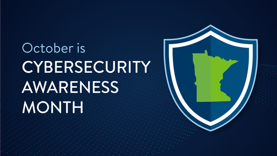 Cybersecurity Awareness Month graphic