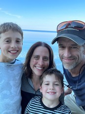 Alex Gehrig and his family