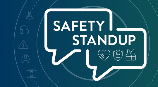 Safety Standup graphic