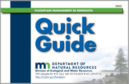 2022 Minnesota Floodplain Management Quick Guide cover