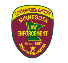 Badge shape, Conservation officer, law enforcement, natural resources since 1887