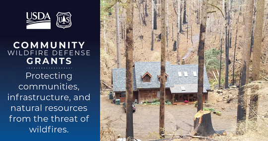 community wildfire defense grants image