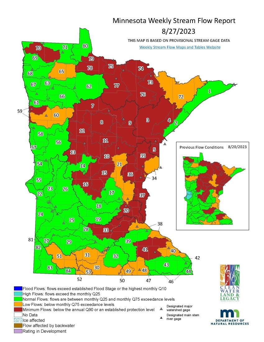 streamflow map