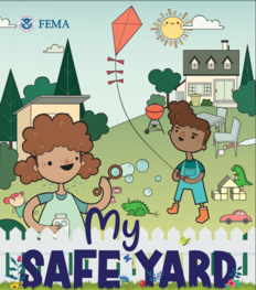 My Safe Yard coloring book cover