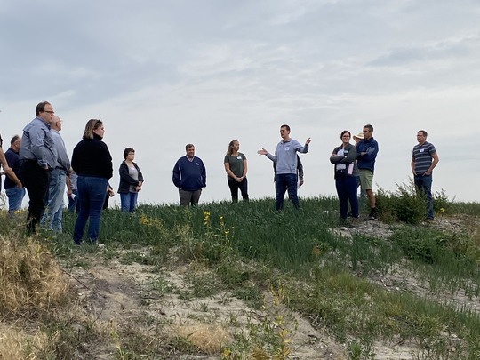 Group visits stream channel restoration project on the Upper South Branch Buffalo River