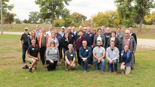 Participants in the September 22, 2023 FDRWG Anniversary Tour. 