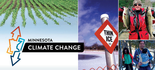 Climate change banner