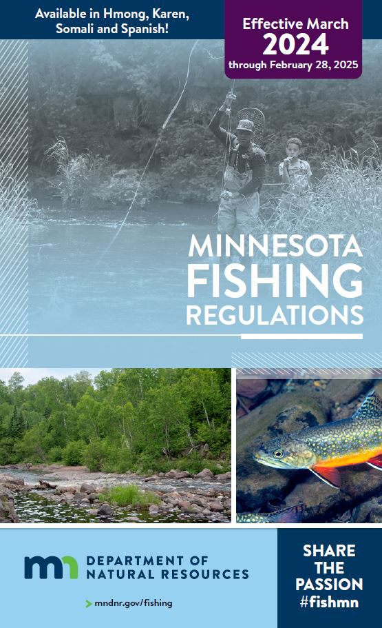 Minnesota fishing regulations cover image