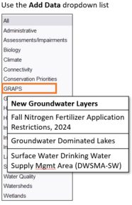 select GRAPS from data list