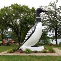 World's largest loon - big loon statue