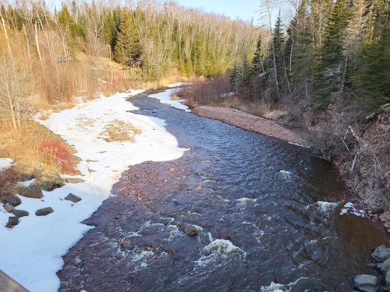 Devil Track River April 2025