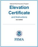 FEMA 2023 Elevation Certificate cover