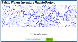 PWI Update page screen shot