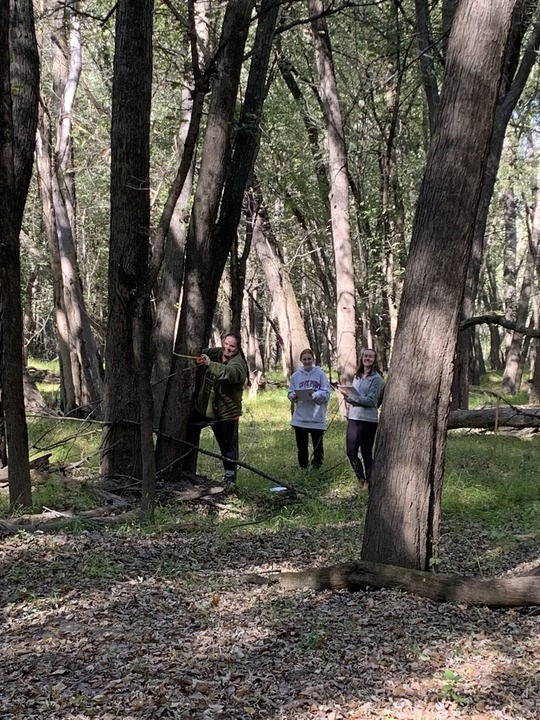 Students at Chamberlain Woods SNA