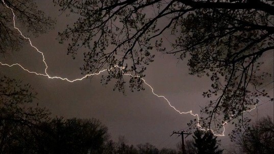 Photo of lightening