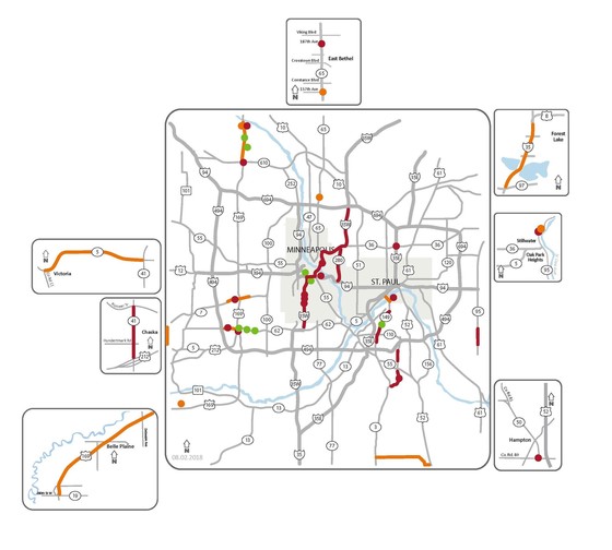 Metro Weekend Traffic Impacts: Aug. 3-5
