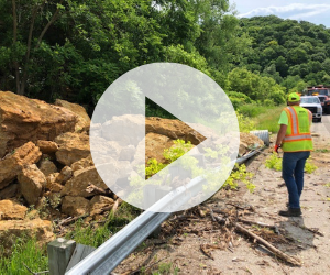 Play button for video