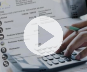 Play button for video