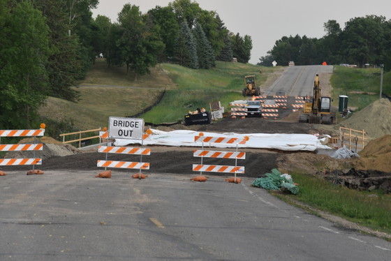 Bridge replacement over the otter tail river