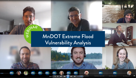 Extreme flood vulnerability webinar screenshot