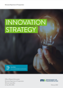 MnDOT Innovation Strategy Report Cover