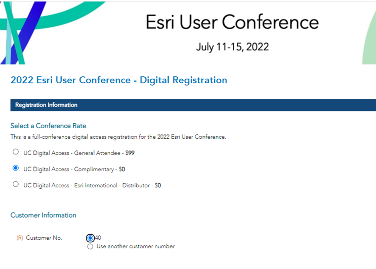 Esri UC 2022