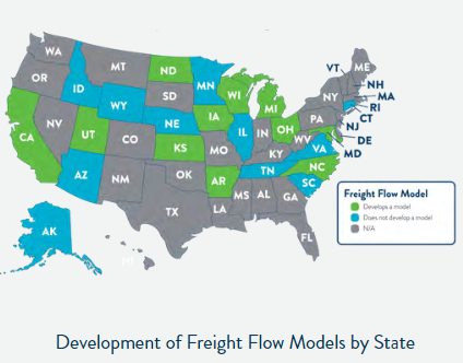Development of Freight Flow Models by State