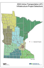 Active Transportation project map (MN)