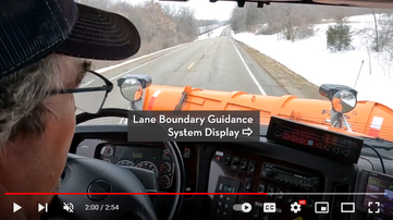 Click on image to view YouTube video about driver assist technology in plows.