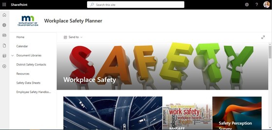 Workplace Safety Page