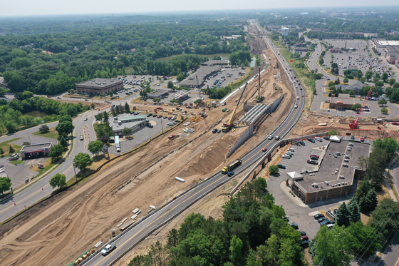 Elk River drone photo