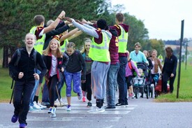 Walk to school day