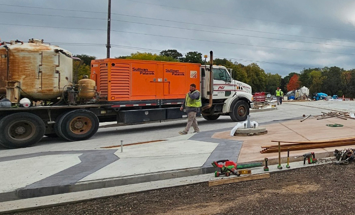 Sidewalks at School St. bridge over Hwy 169