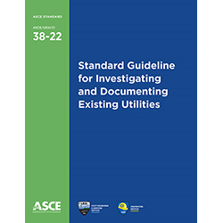 ASCE 38-22 cover page